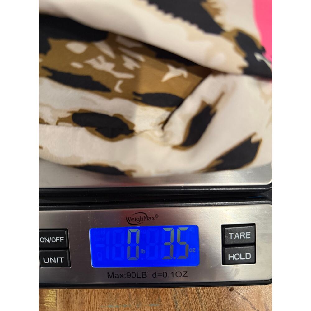 NWT A.Z.I Leopard Print Blouse  | Hot Pink Heart Tie Front Y2K Style S - Picture 10 of 10